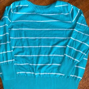 🌺 3/15 sale! 🌺 Teal and silver sparkly sweater